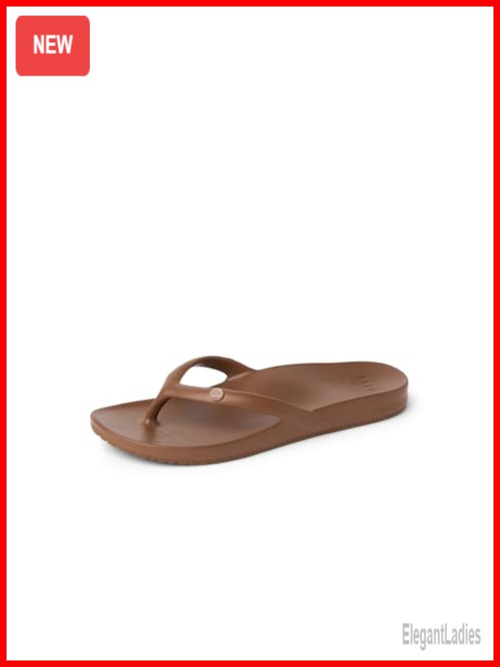 Sleek Straps Molded EVA Flip Flops Slip On Casual Sandals